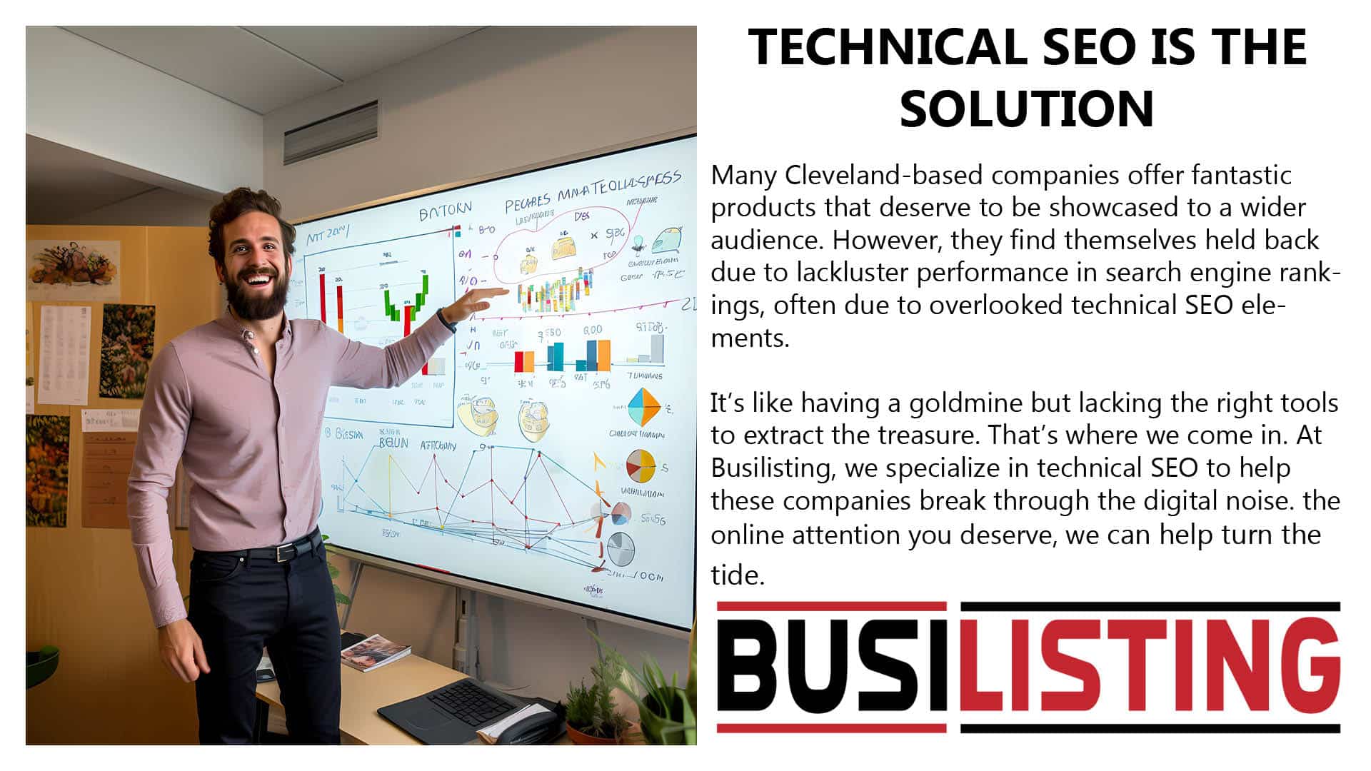When you need Technical SEO in Cleveland contact Busilisting